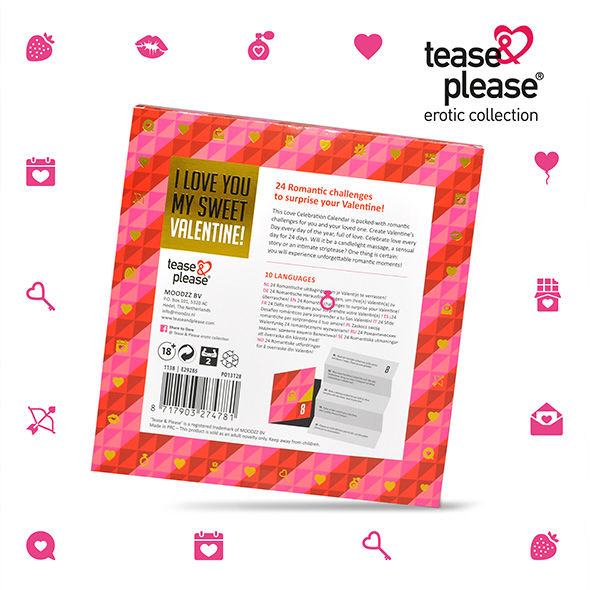 TEASE & PLEASE - VALENTINE ADVENT CALENDAR - 53Xshop