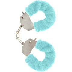 TOYJOY - FURRY FUN CUFFS BONDAGE BLUE - 53Xshop