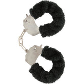 TOYJOY - FURRY FUN CUFFS BONDAGE BLACK - 53Xshop