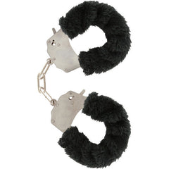 TOYJOY - FURRY FUN CUFFS BONDAGE BLACK - 53Xshop