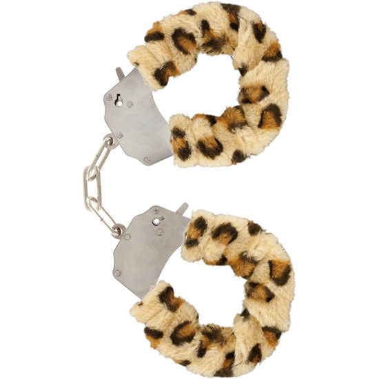 TOYJOY - FURRY FUN CUFFS BONDAGE LEOPARD - 53Xshop