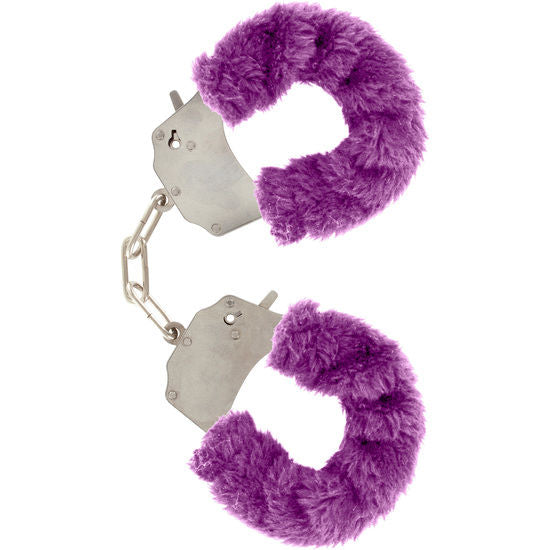 TOYJOY - FURRY FUN CUFFS BONDAGE PURPLE - 53Xshop