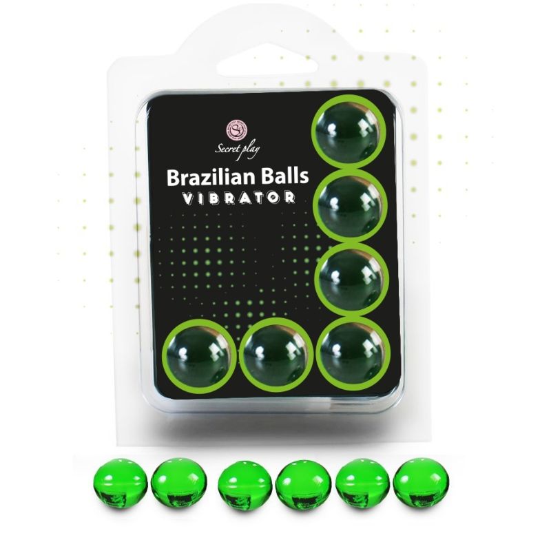 SECRETPLAY - SET 6 BRAZILIAN BALLS VIBRATOR - 53Xshop