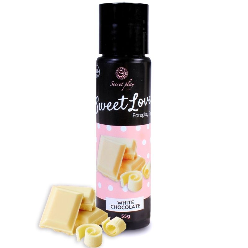 SECRETPLAY - GEL SWEET LOVE WHITE CHOCOLATE 60 ML - 53Xshop