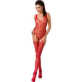 PASSION - WOMAN BS051 BLACK BODYSTOCKING - 53Xshop