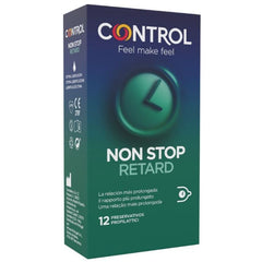 CONTROL - NON STOP RETARD CONDOMS 12 UNITS - 53Xshop