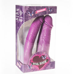 PINK ROOM - ARTHUS REALISTIC DILDO PURPLE 17CM/15.5CM - 53Xshop