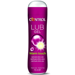 CONTROL - LUB GEL WARMING EFFECT LUBRICANT 75 ML - 53Xshop