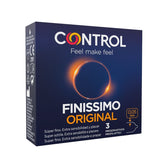 CONTROL - FINISSIMO CONDOMS 3 UNITS - 53Xshop