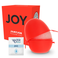 JAMYJOB - EGG MASTURBATOR RED VERSION DISCRETT - 53Xshop