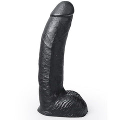 HUNG SYSTEM - REALISTIC DILDO BLACK COLOR GEORGE 22 CM - 53Xshop
