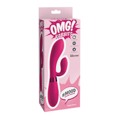 OMG - MOOD SILICONE VIBRATOR PINK - 53Xshop