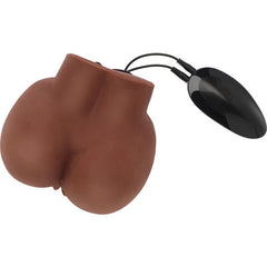 ACT - HOT HONEY RIDER MASTURBATOR WITH VIBRATOR BROWN - 53Xshop