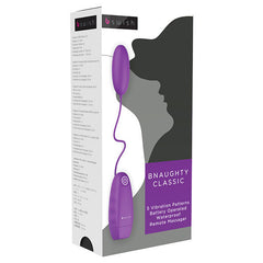 B SWISH - BNAUGHTY CLASSIC VIBRATING BULLET PURPLE - 53Xshop