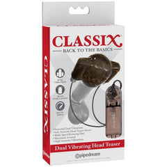 CLASSIX - DUAL VIBRATING HEAD TEASER - 53Xshop