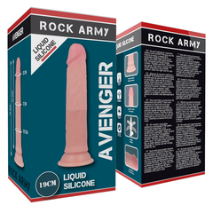 ROCKARMY - ROCKARMY LIQUID SILICONE PREMIUM AVENGER REALISTIC 19 CM -O- 3.98 CM - 53Xshop