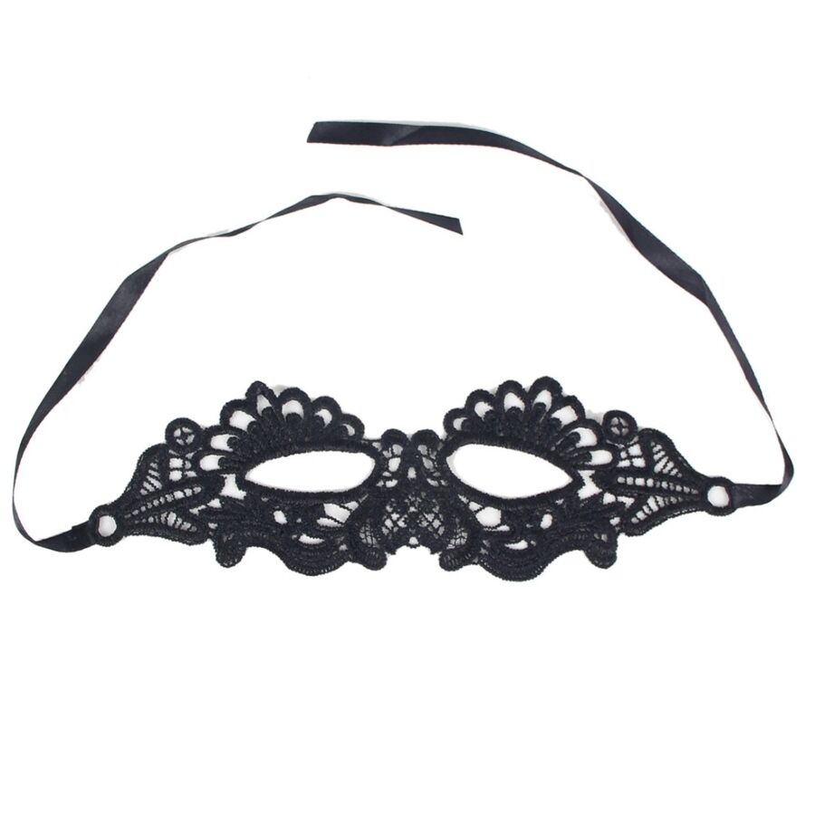 QUEEN LINGERIE - BLACK MASK ONE SIZE - 53Xshop