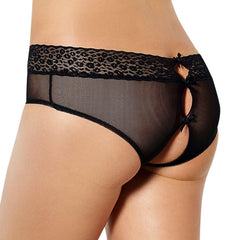 QUEEN LINGERIE - PANTIES WITH BACK OPENING S/M - 53Xshop