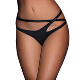 QUEEN LINGERIE - PANTIES WITH DOUBLE CROSS STRAPS S/M - 53Xshop