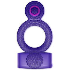 CASUAL LOVE - RING VIBRATING DOUBLE PLEASURE PURPLE - 53Xshop