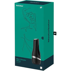 SATISFYER - MASTURBATOR MEN CLASSIC SILVER - 53Xshop
