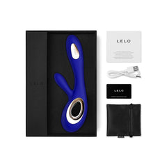 LELO - SORAYA WAVE VIBRATOR RABBIT MIDNIGHT BLUE - 53Xshop