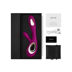 LELO - SORAYA WAVE VIBRATOR RABBIT PURPLE - 53Xshop