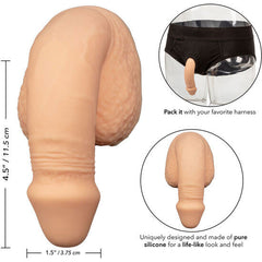 CALEXOTICS - SILICONE PACKING PENIS 12.75 CM FLESH - 53Xshop