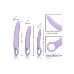 CALEXOTICS - DR LAURA BERMAN ALENA SET OF 3 SILICONE DILATORS - 53Xshop