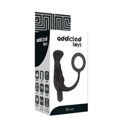 ADDICTED TOYS - VIBRATOR PROST TICO BLACK 10 CM - 53Xshop