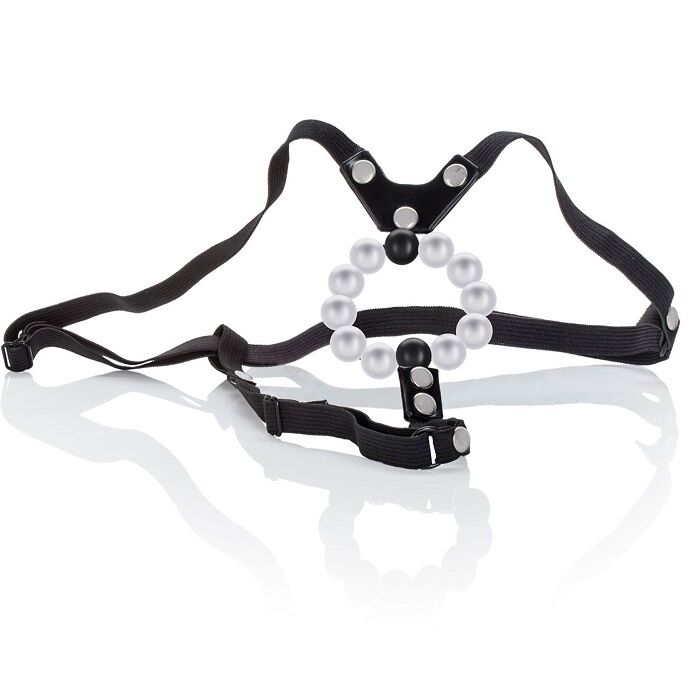 CALEXOTICS - LOVERS THONG W. PLEASURE PEARLS - 53Xshop