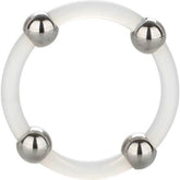 CALEXOTICS - STEEL BEADED SILICONE RING L - 53Xshop