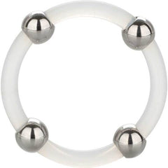CALEXOTICS - STEEL BEADED SILICONE RING L - 53Xshop