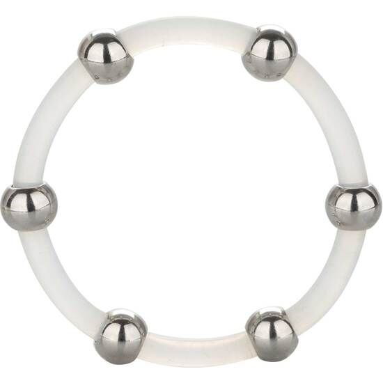 CALEXOTICS - STEEL BEADED SILICONE RING XL - 53Xshop