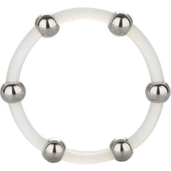 CALEXOTICS - STEEL BEADED SILICONE RING XL - 53Xshop
