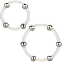CALEXOTICS - STEEL BEADED SILICONE RING SET - 53Xshop