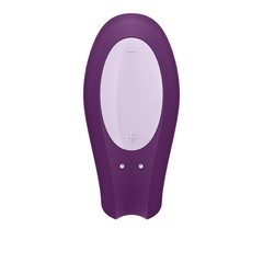 SATISFYER - DOUBLE JOY CON APP BLACK - 53Xshop