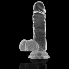 X RAY - CLEAR COCK WITH BALLS 15.5 CM -O- 3.5 CM - 53Xshop