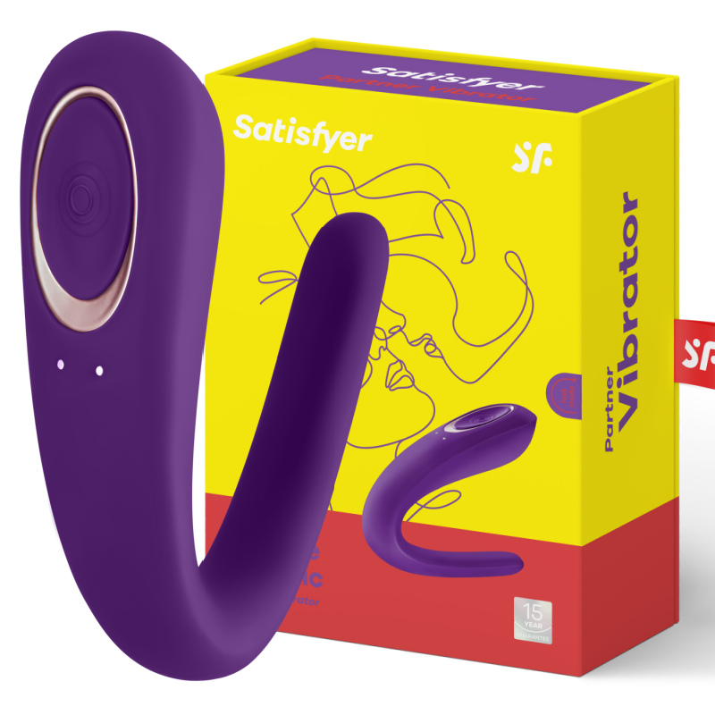 SATISFYER - PARTNER TOY VIBRATOR STIMULATING BOTH PARTNERS - 53Xshop