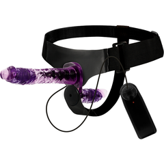HARNESS ATTRACTION - RODNEY DOUBLE PENETRACI N VIBRATOR 18 CM -O- 3.5 CM - 53Xshop