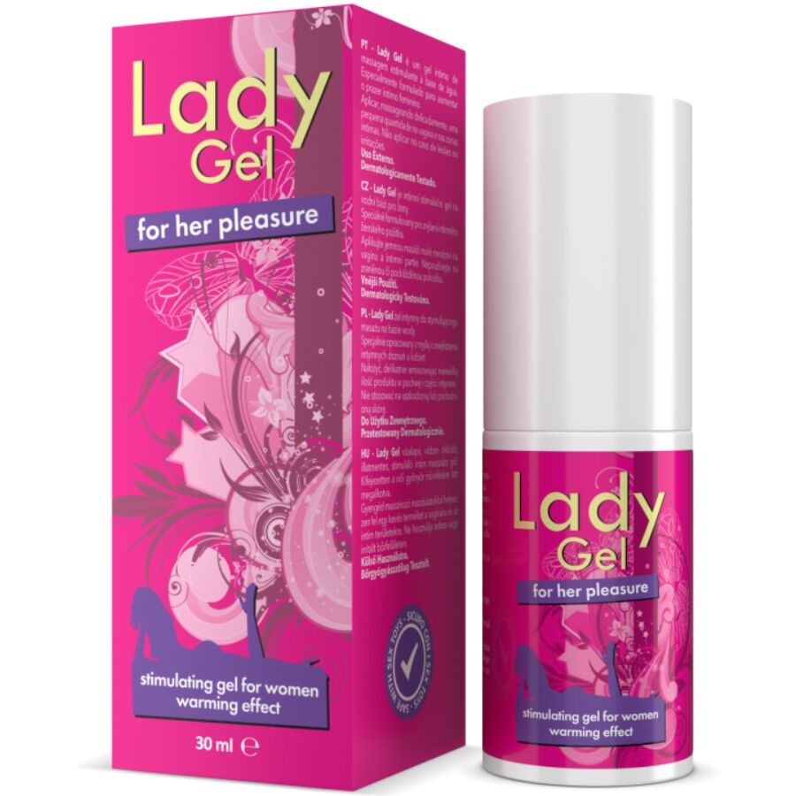 INTIMATELINE - LADY GEL FOR GER PLEASURE STIMULATING GEL WITH HEAT EFFECT ELLA 30 ML - 53Xshop