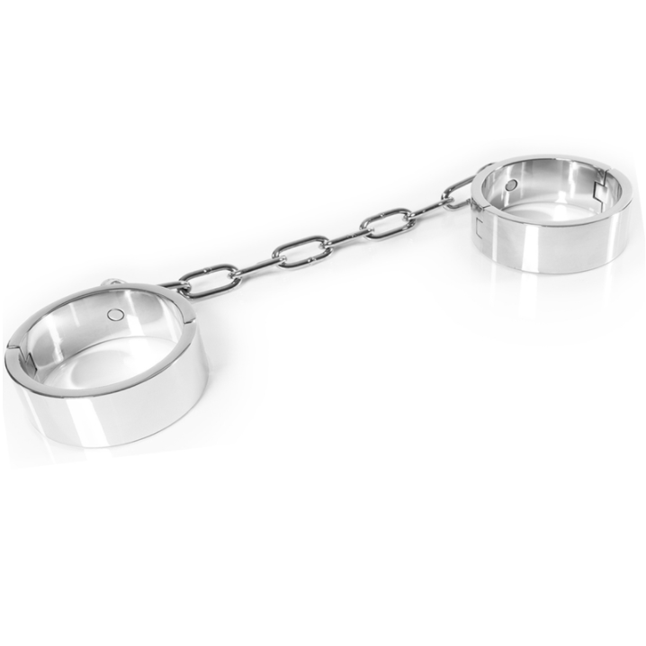 METAL HARD - ANKLE HANDCUFFS WITH ALLEN KEY SUBMISSION BDSM - 53Xshop
