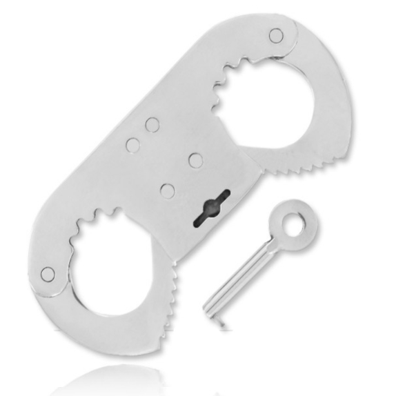 METAL HARD - THUMB CUFF METAL FINGER HANDCUFFS - 53Xshop