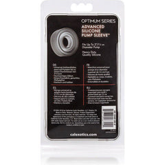 CALEXOTICS - ADV SILICONE PUMP SLEEVE BLACK - 53Xshop