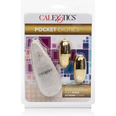 CALEXOTICS - VIBRATING BULLETS GOLD DUO - 53Xshop
