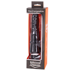 SEVEN CREATIONS - BLACK RECHARGEABLE VIBRATOR 7V 20 CM - 53Xshop