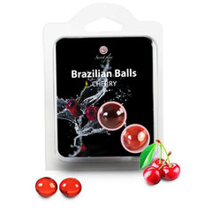 SECRETPLAY - BRAZILIAN BALLS CHERRY - 53Xshop