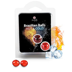 SECRETPLAY - BRAZILIAN BALLS HEAT & COLD EFFECT 2 UNITS - 53Xshop