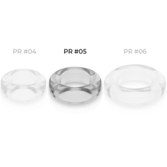 POWERING - SUPER FLEXIBLE AND RESISTANT PENIS RING 4.8CM PR05 CLEAR - 53Xshop