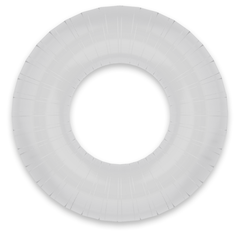 POWERING- SUPER FLEXIBLE AND RESISTANT PENIS RING 4.5CM PR07 CLEAR - 53Xshop